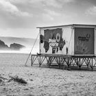 Nazare am Strand