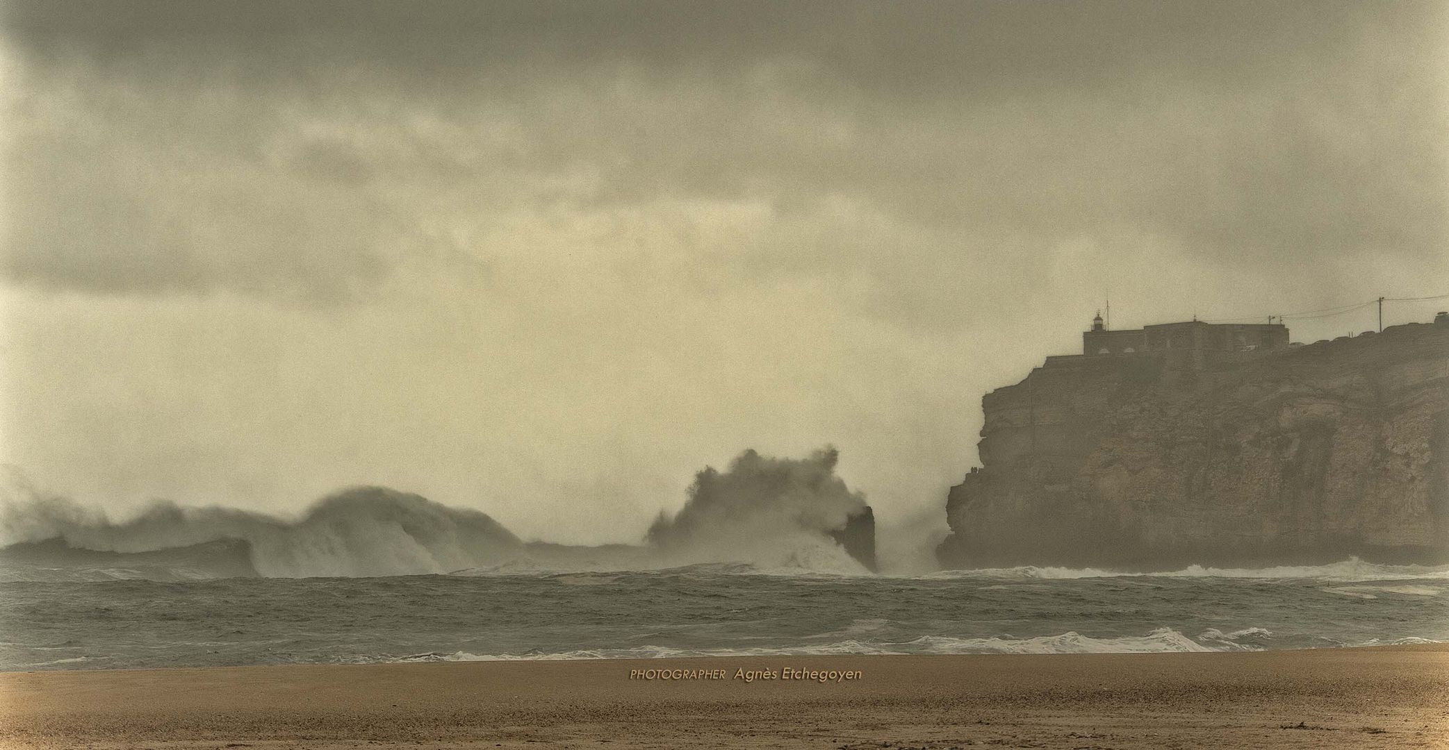 Nazaré le 28 octobre 2013...Portugal