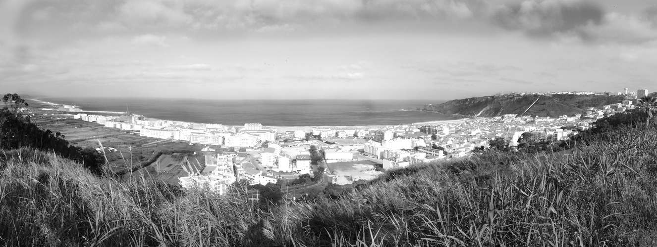 Nazaré.... noch ist der Atlantik zahm .....