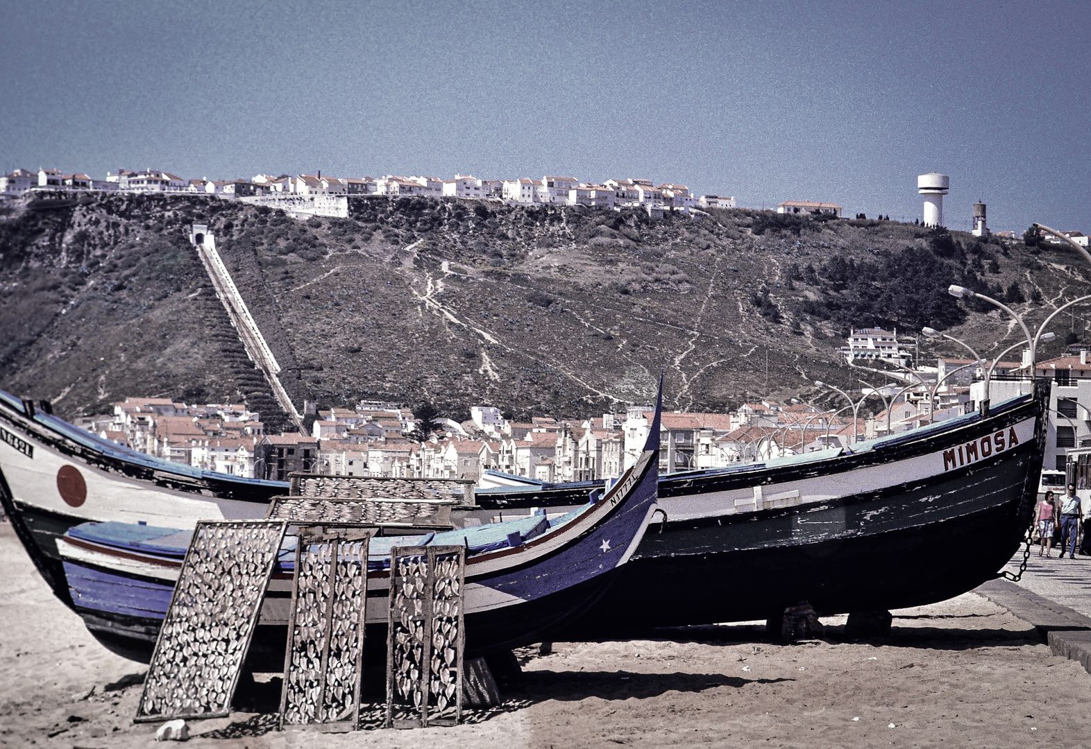 Nazare Portugal. Am Strand  DSC_2834