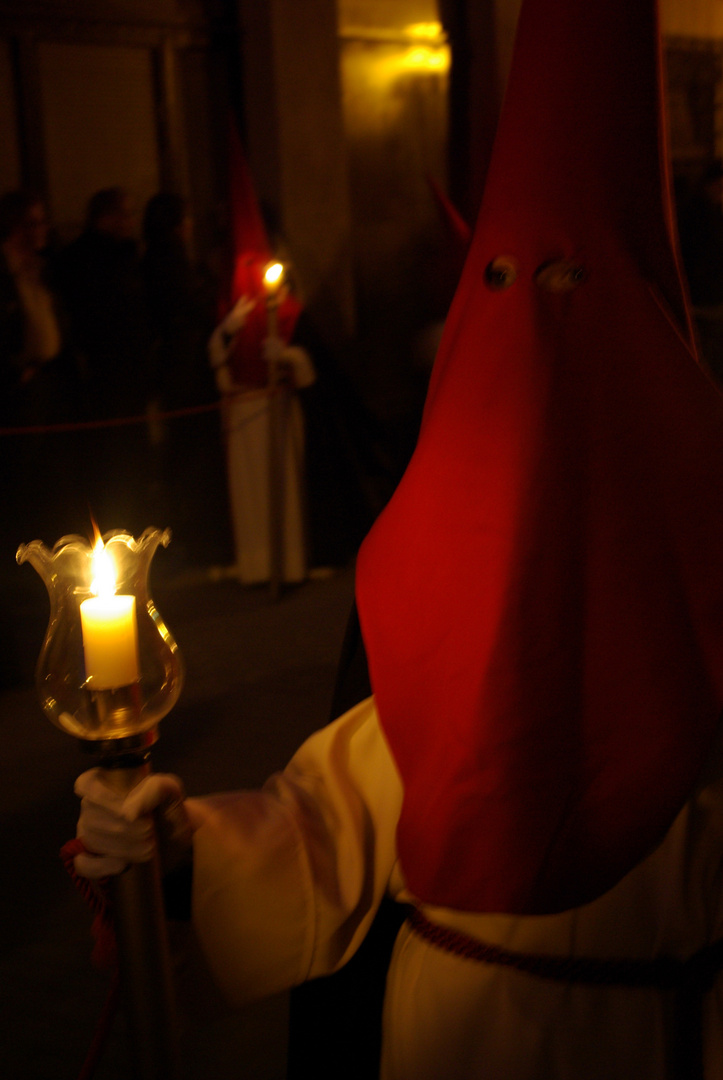 Nazareno en procesión