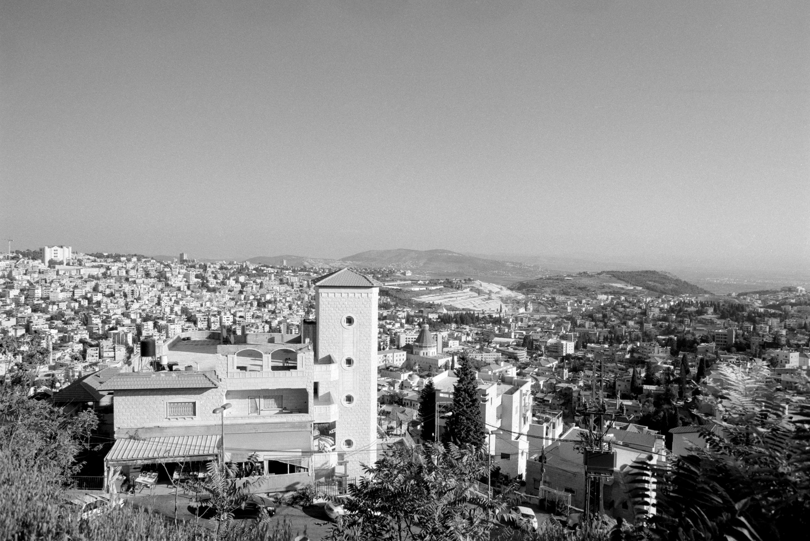 Nazaret Ausblick nach Galiläa