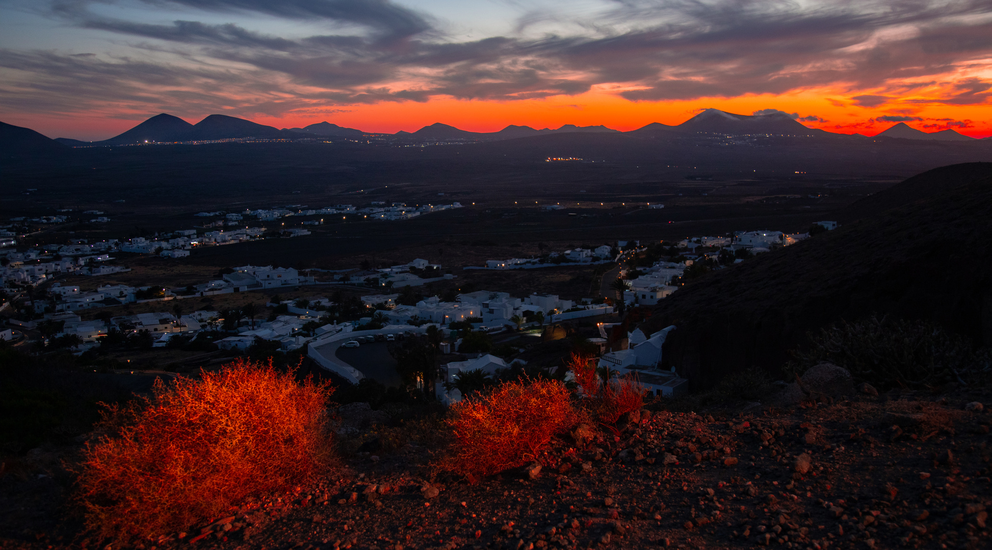 Nazaret in der Mitte von Lanzarote