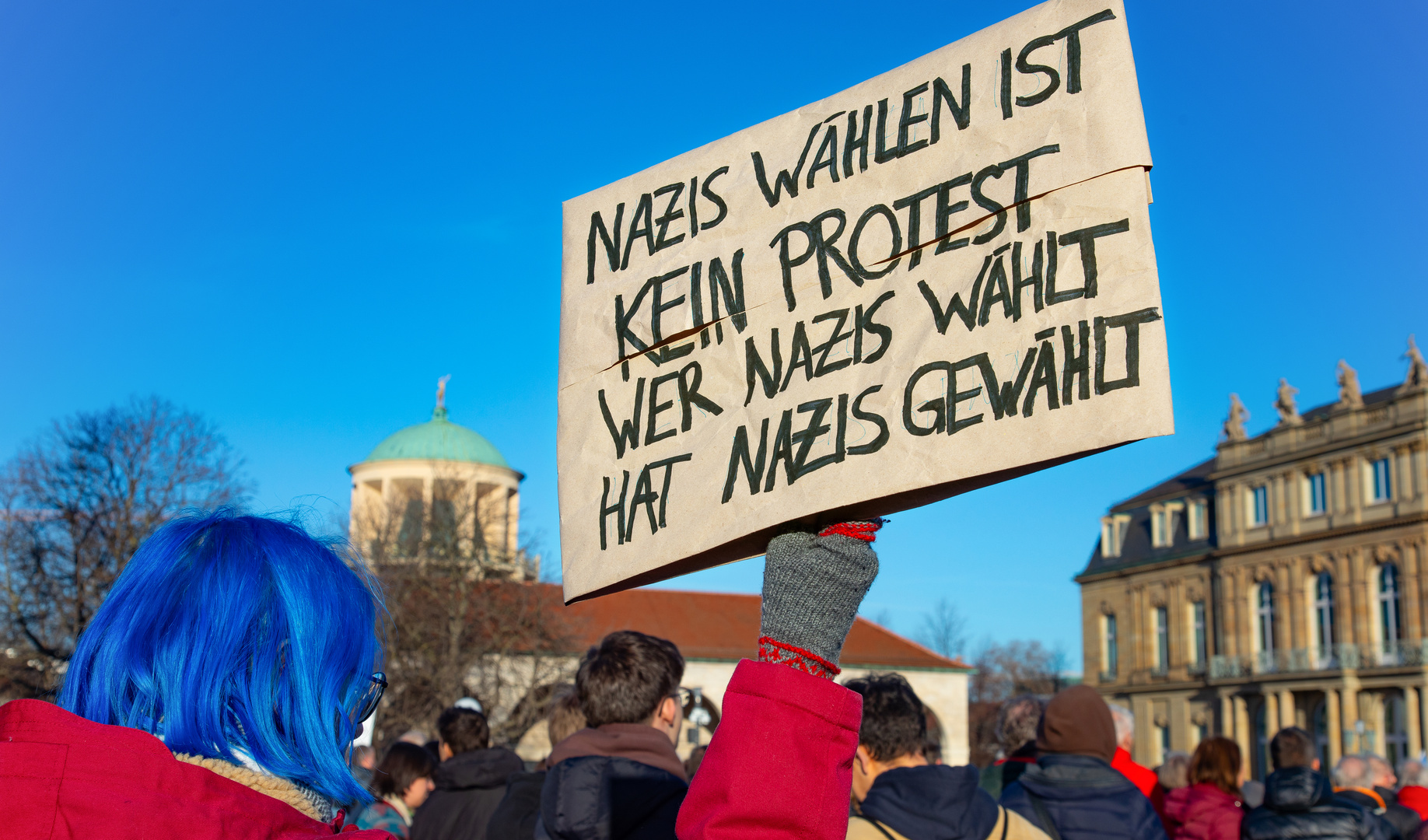 Nazis wählen ist kein Protest