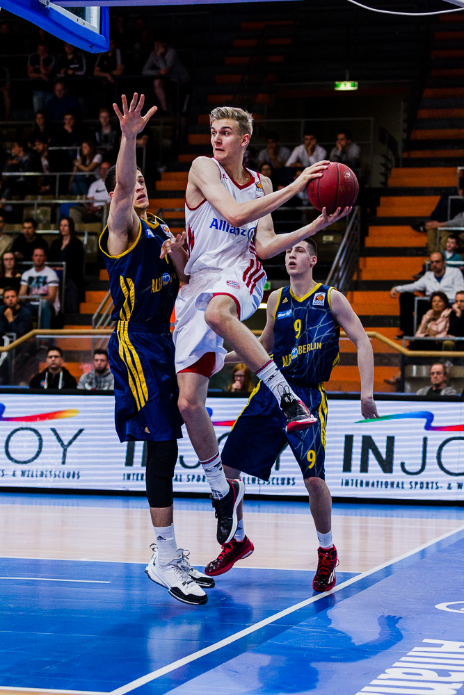 NBBL TOP4 2015, FC Bayern München Nachwuchs gegen ALBA Berlin (U19) 1/3