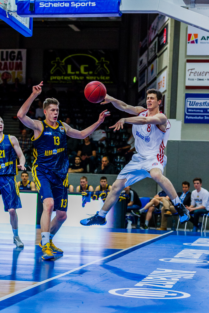 NBBL TOP4 2015, FC Bayern München Nachwuchs gegen ALBA Berlin (U19) 3/3