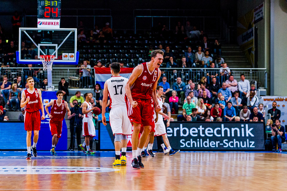 NBBL TOP4, Eintracht Frankfurt/FRAPORT SKYLINERS (U19) gegen FC Bayern München Nachwuchs (U19) 5/7