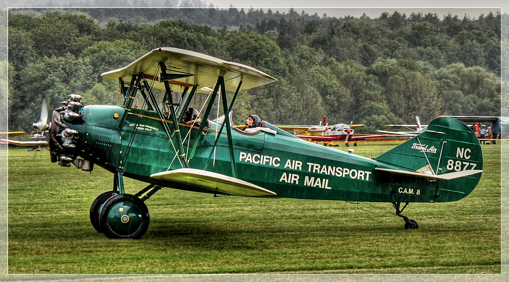 NC8877 - Curtiss Wright Travel Air 4000 - OTT Hahnweide 2011