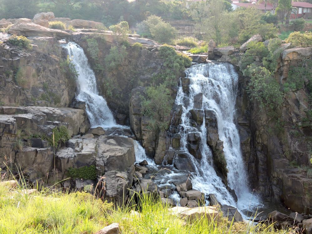 Ncandu Wasserfall bei Newcastle ; KwaZulu Natal .