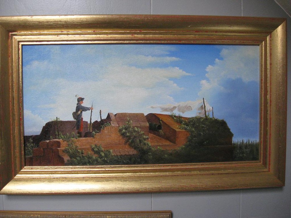 n.C.Spitzweg "Friedenszeit" original Maß