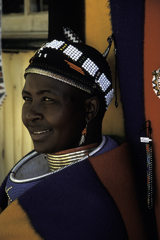 Ndbele-Frau, Pilgrim's Rest, Südafrika