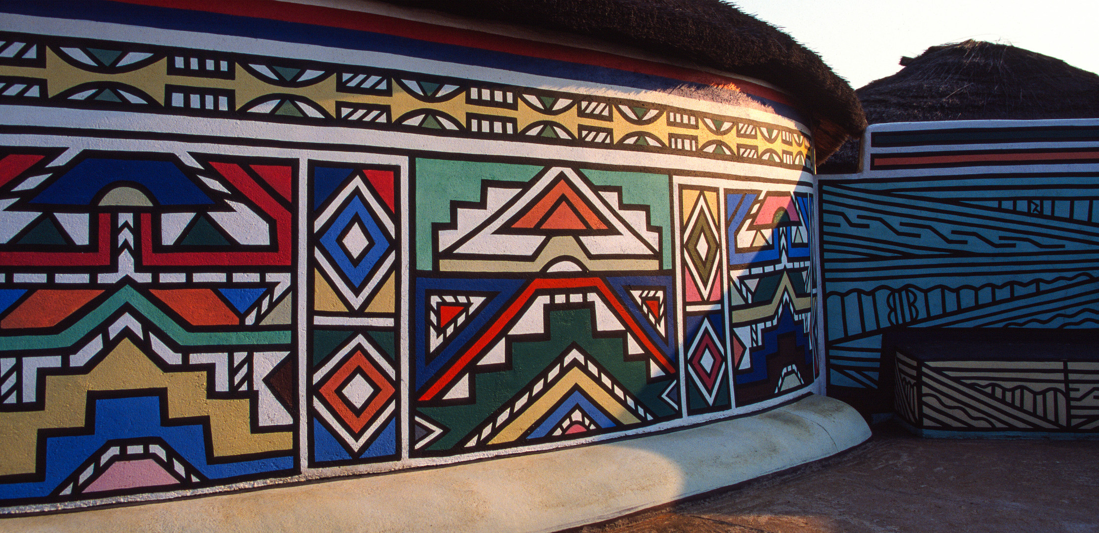 Ndebele-Haus