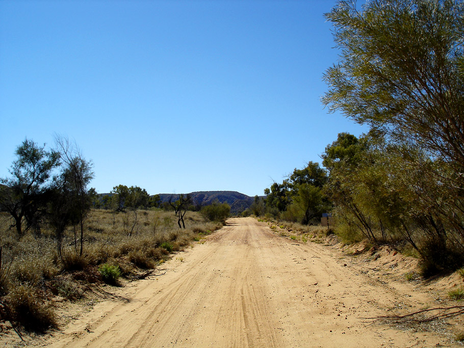 N´Dhala Gorge access road, 2