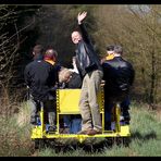 NDR-Filmteam auf Draisinentour