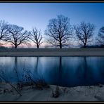 Ne ganze Weile nach Sonnenuntergang