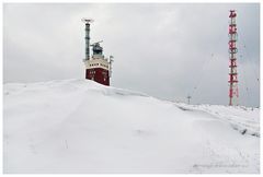 Ne Menge Schnee auf Helgoland ..