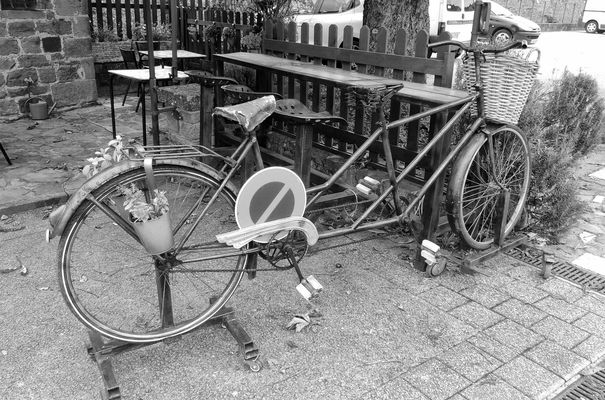 Ne pas stationner devant mon tandem