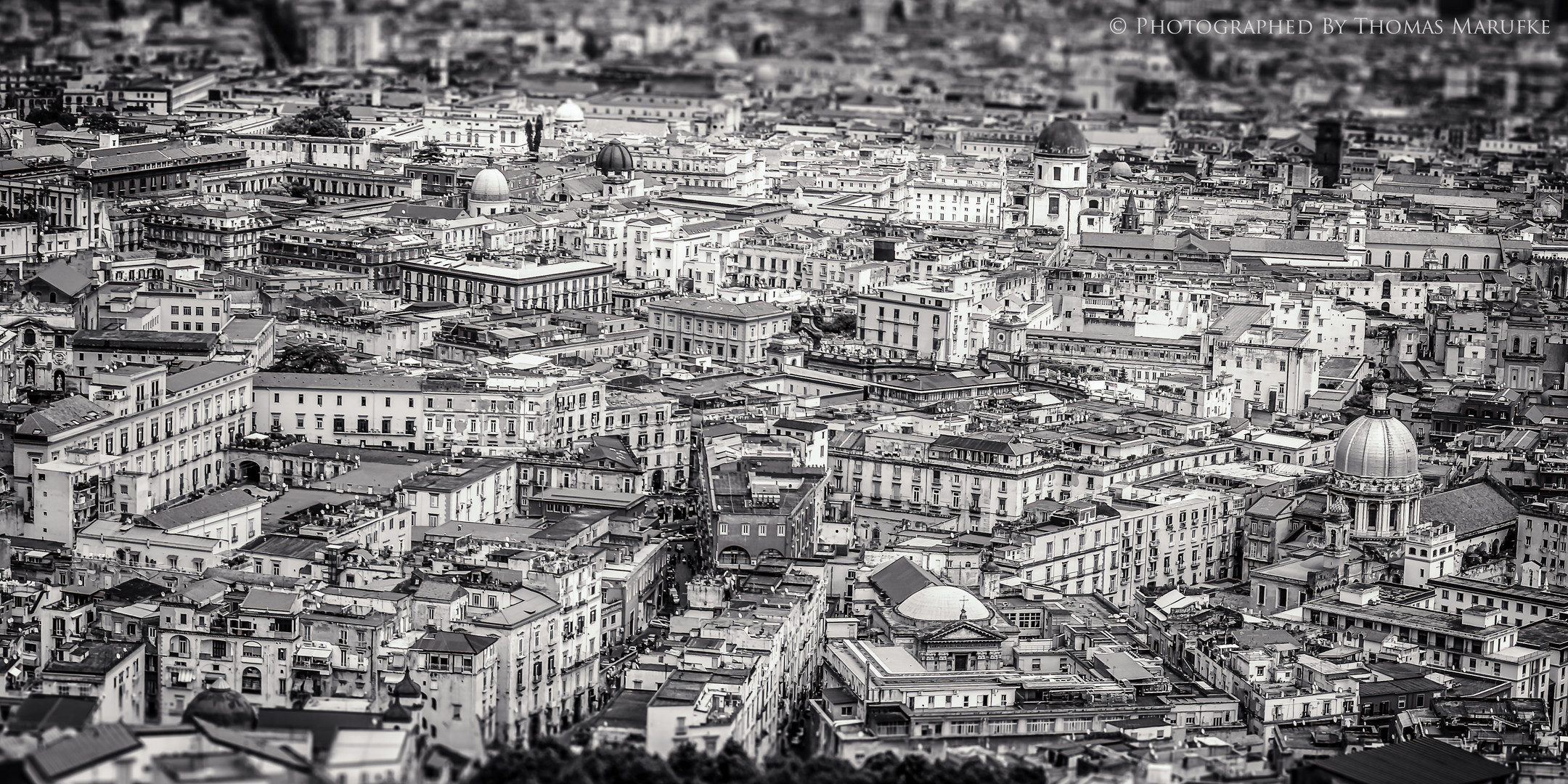 Neapel von oben