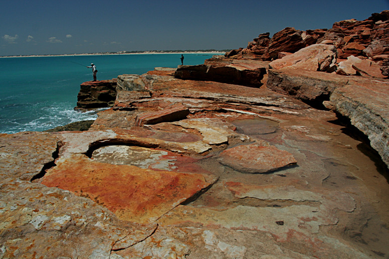 near the light house of broome