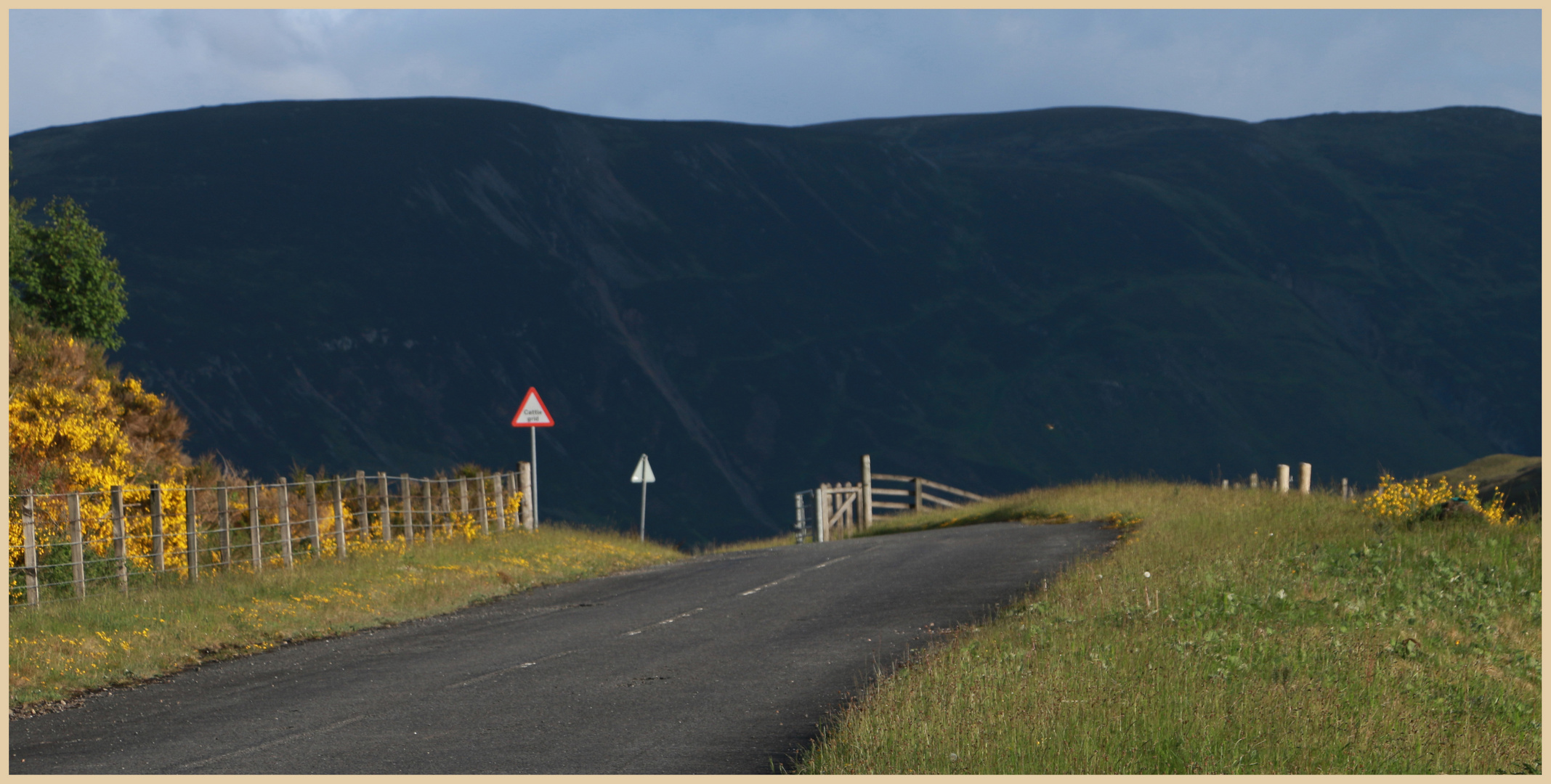 near the pass of drumochter