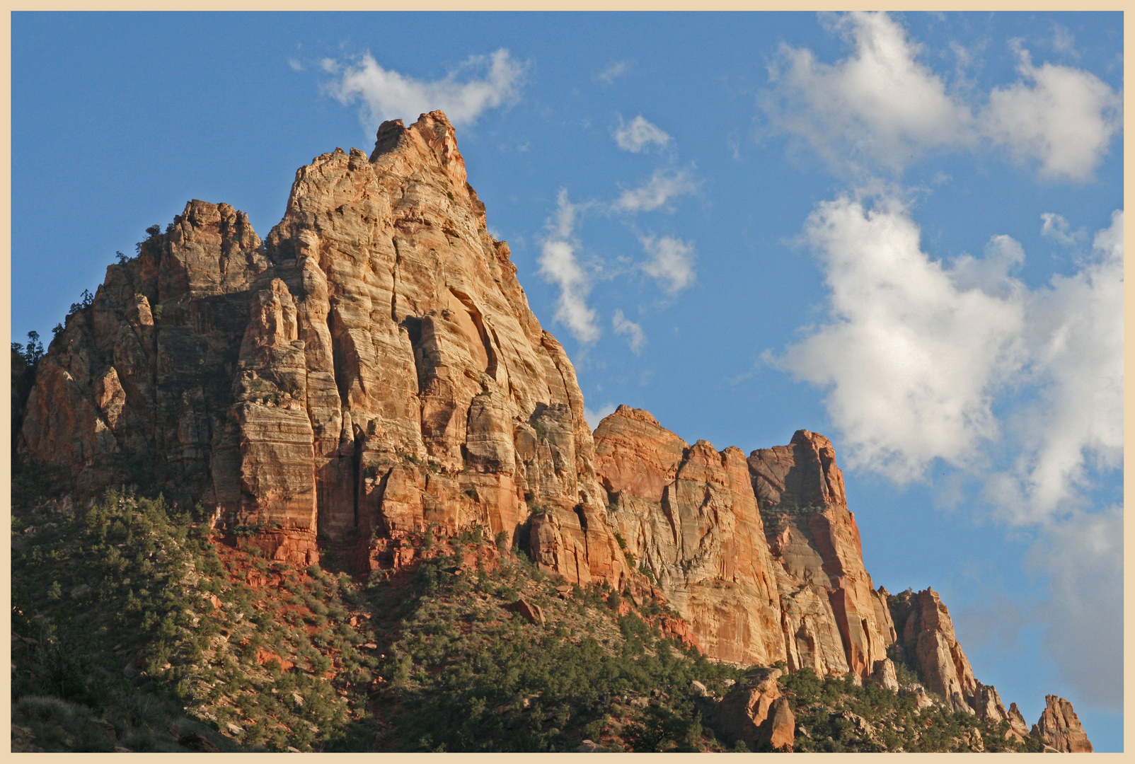 near watchman 2 Zion NP