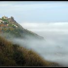 Nebbia a Fiorenzuola di Focara