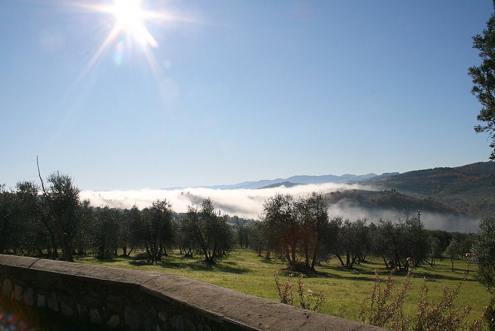 Nebbia a mezzogiorno