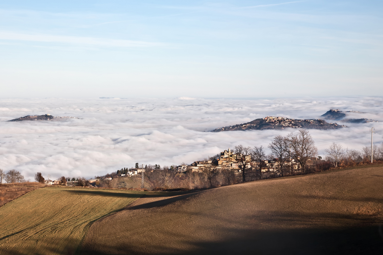 Nebbia agli irti colli