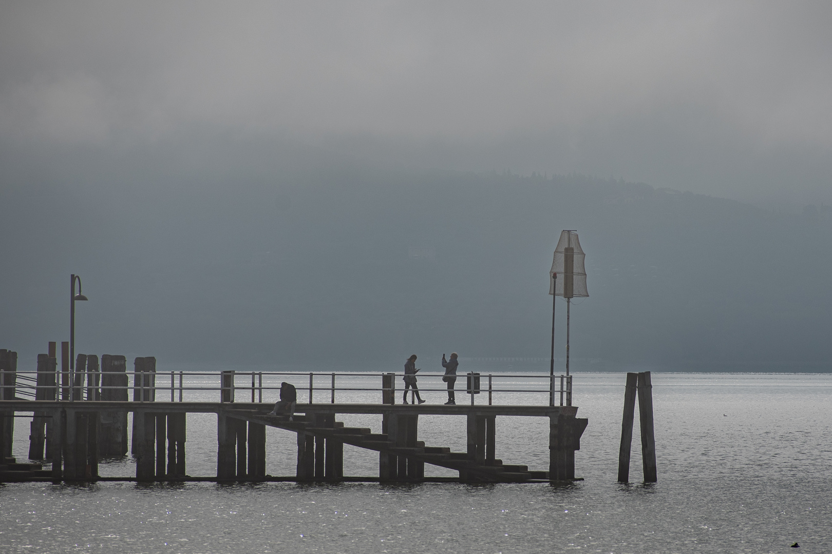 Nebbia al Trasimeno.