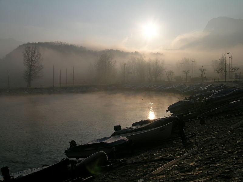 Nebbia alla Baia di Parè