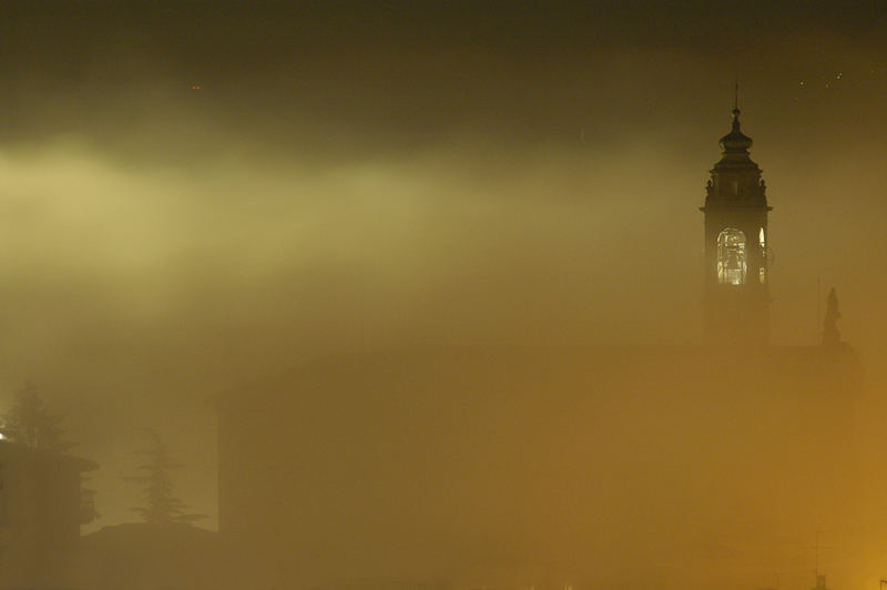 Nebbia... Bergamo 2007.