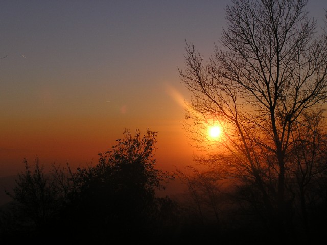 Nebbia che sale