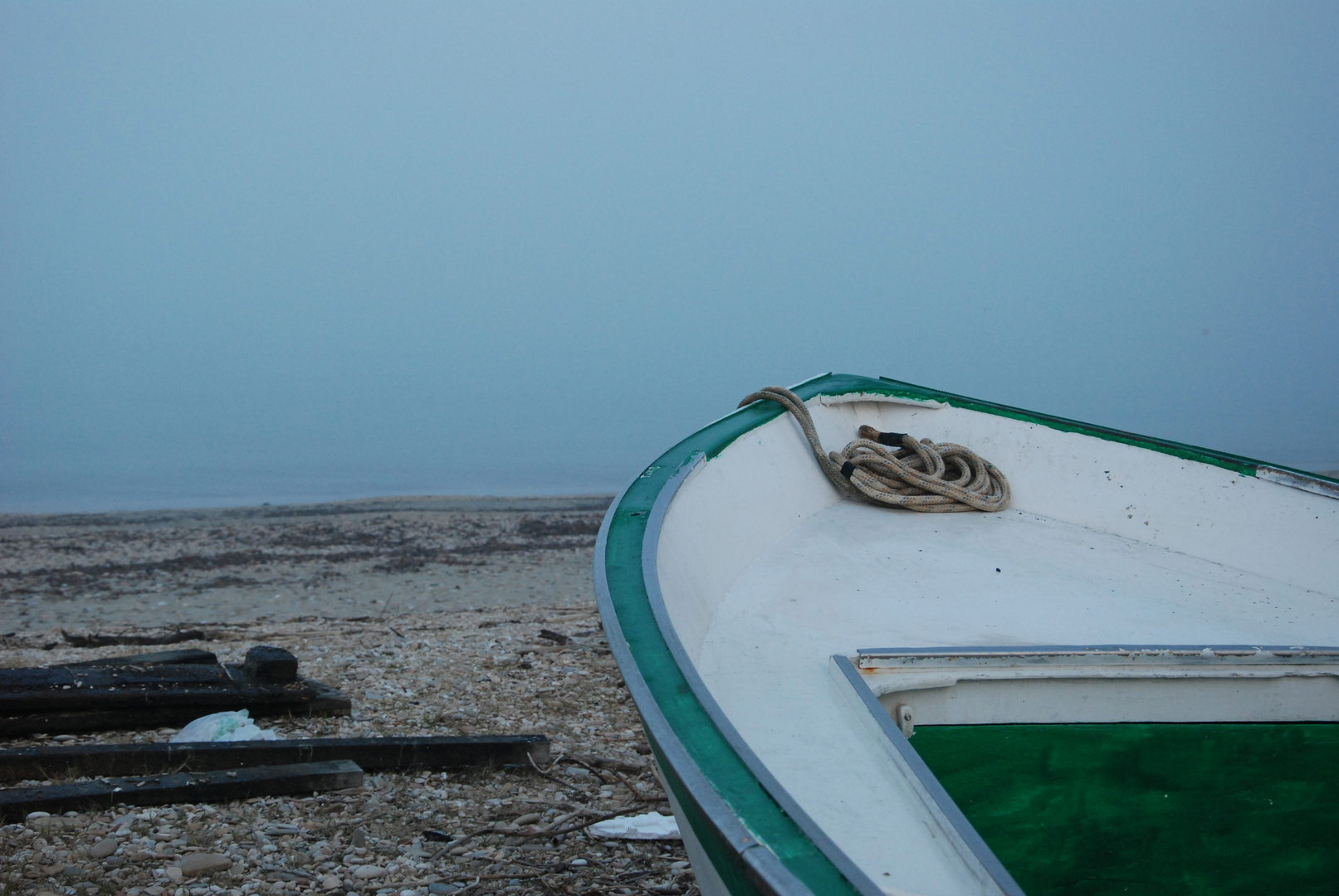 nebbia in mare