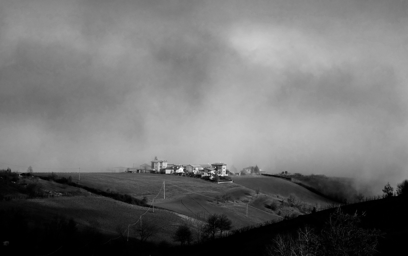 Nebbia in Val Trebbia