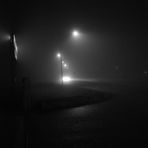 nebbia nella notte