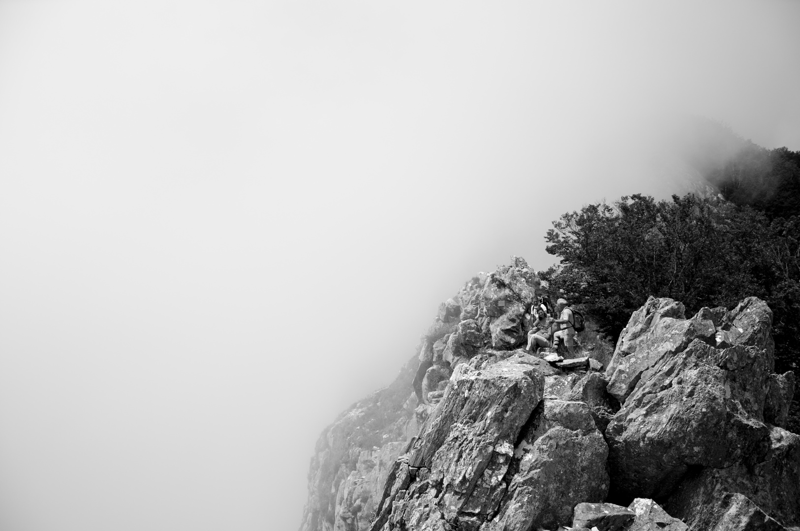 Nebbia sull'altissimo