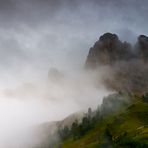 Nebbia tra le cime