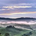 Nebbie in Val d'Orcia