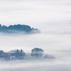 Nebe über dem Val de Travers