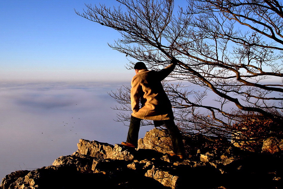 Nebel (4) - Der Blick in den Abgrund