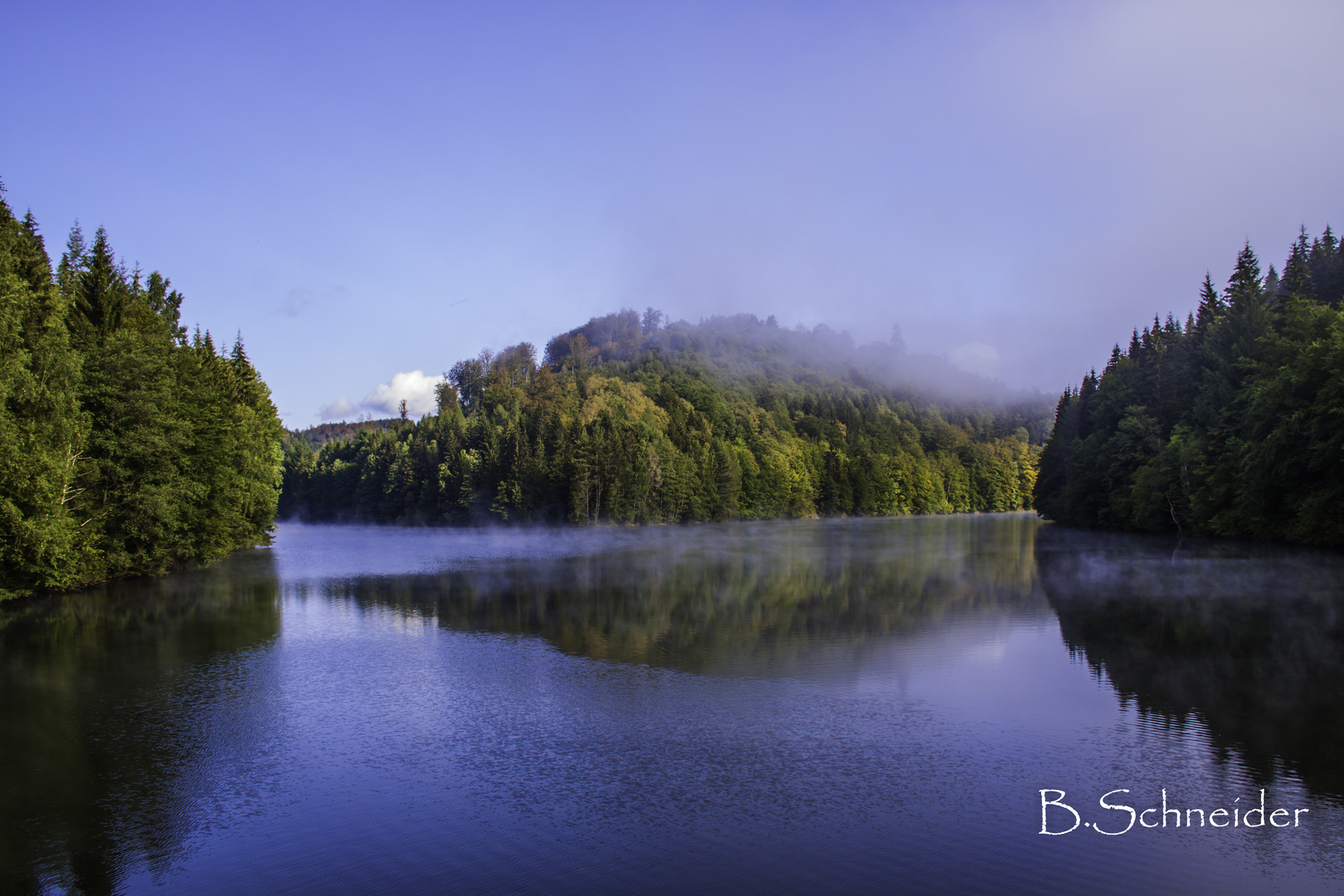 Nebel Foto & Bild landschaft, bach, fluss & see, see, teich & tümpel