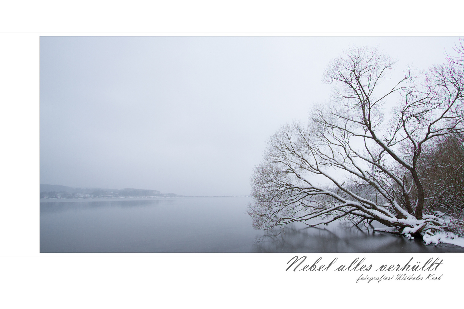 Nebel alles verhüllt