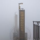 Nebel am 1. Tag des Jahres 2020 am Land's End in Bremen