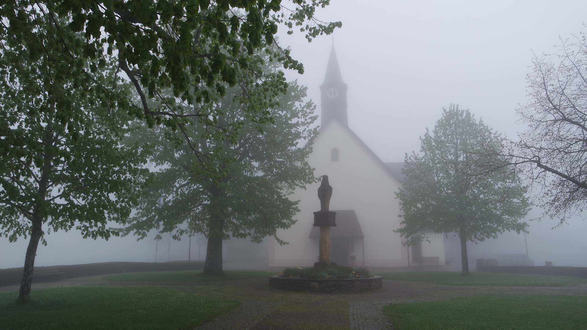 Nebel am 1.Mai