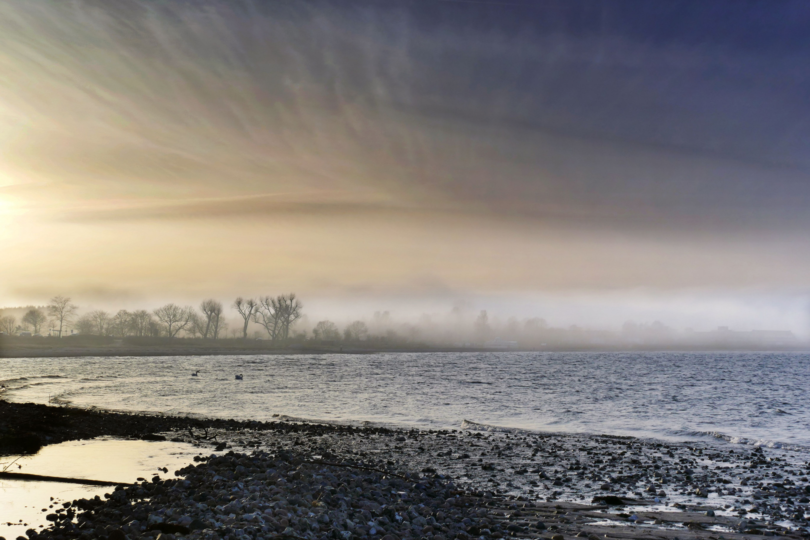 Nebel am Abend