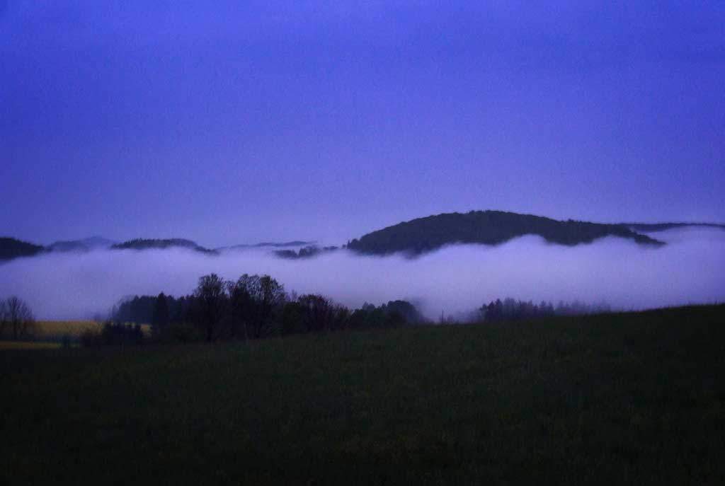 Nebel am Abend