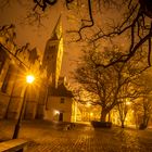 Nebel am Augsburger Dom