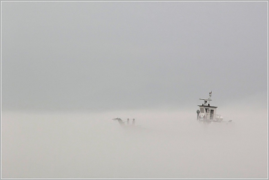 Nebel am Baikal..