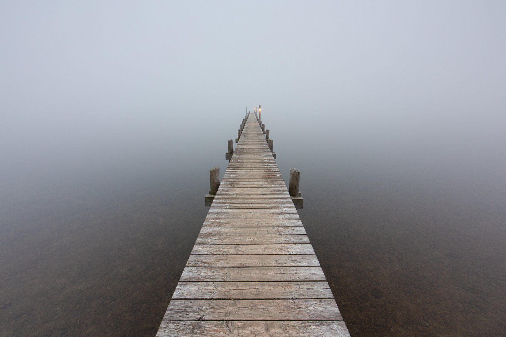 Nebel am Chiemsee