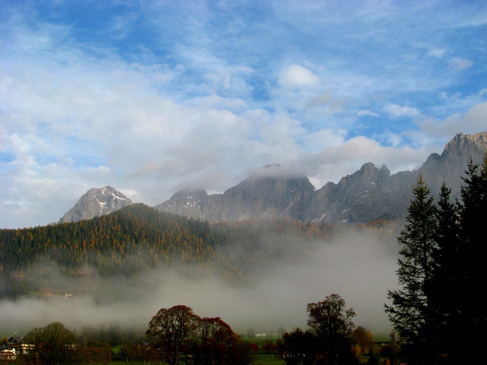 Nebel am Dachstein